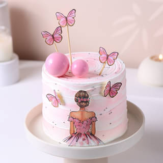 Fairytale Dreams Bride to be Cake