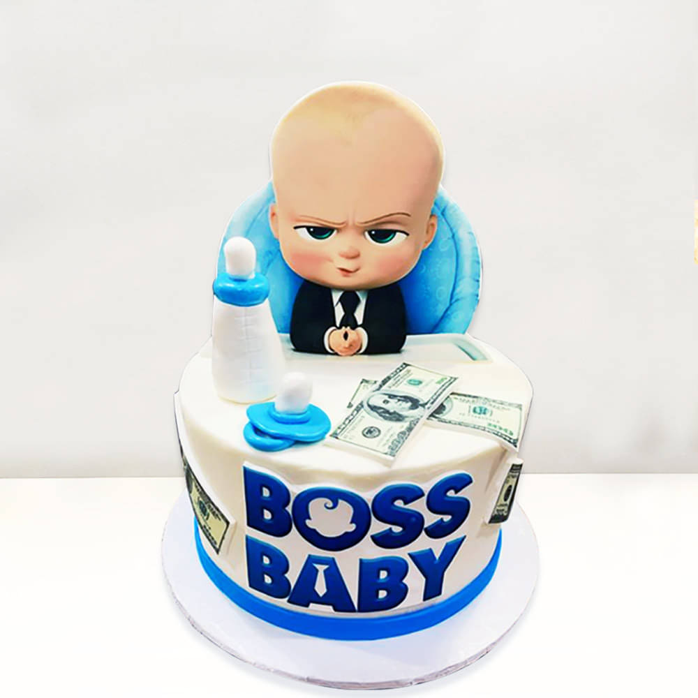 Boss Baby Cake | bakehoney.com