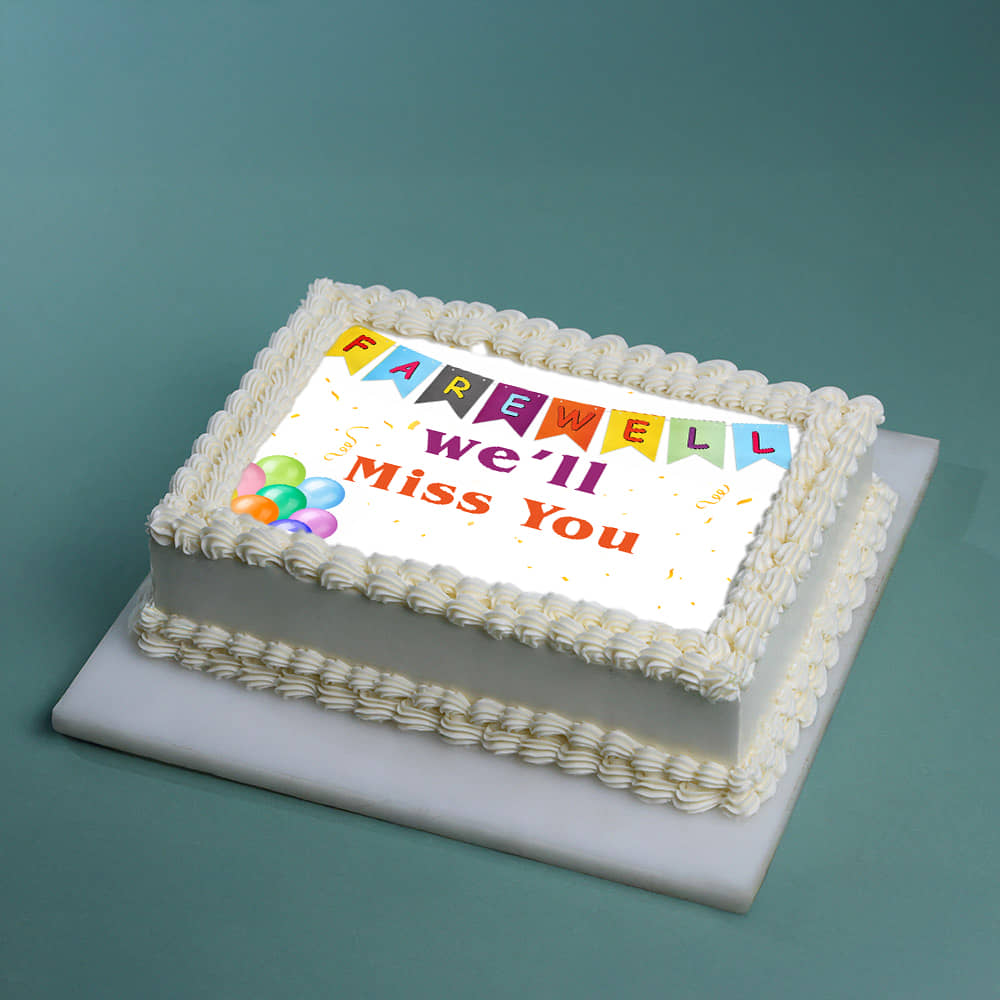 Farewell Celebration Corporate Cake