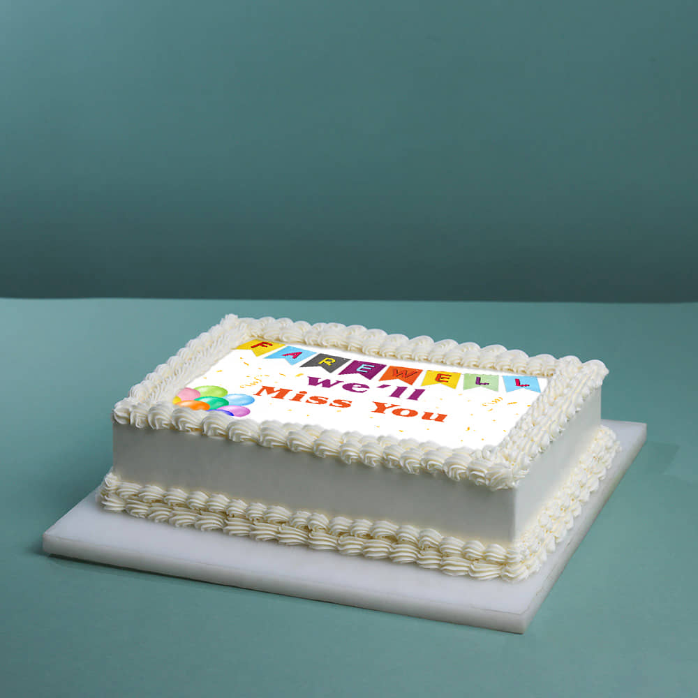 Farewell Celebration Corporate Cake