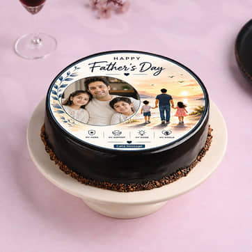 Dad My Hero Photo Cake Dad My Hero Photo Cake