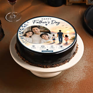 Dad My Hero Photo Cake Dad My Hero Photo Cake