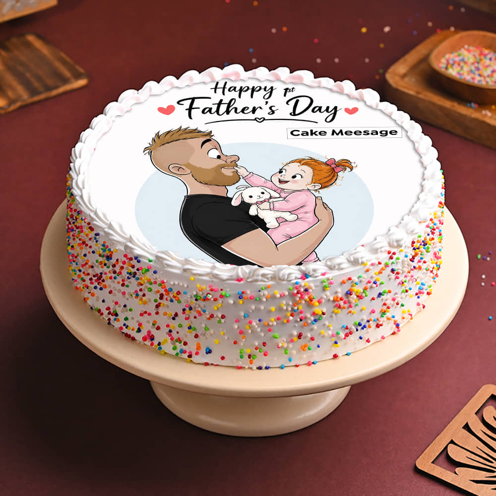 Father Day Cream Cake