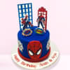 Fearless Spiderman Fondant Theme Cake