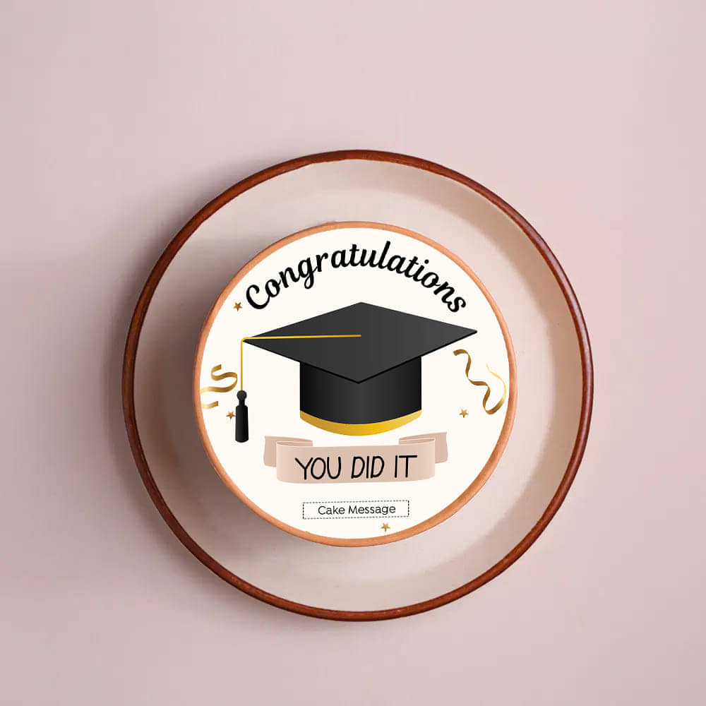 Finally Graduated Bento Cake