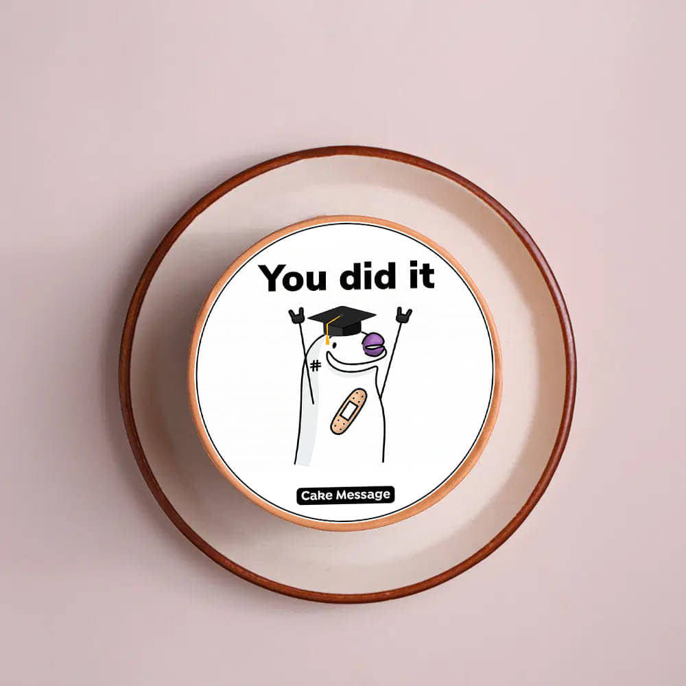 Finally Graduated Quirky Bento Cake