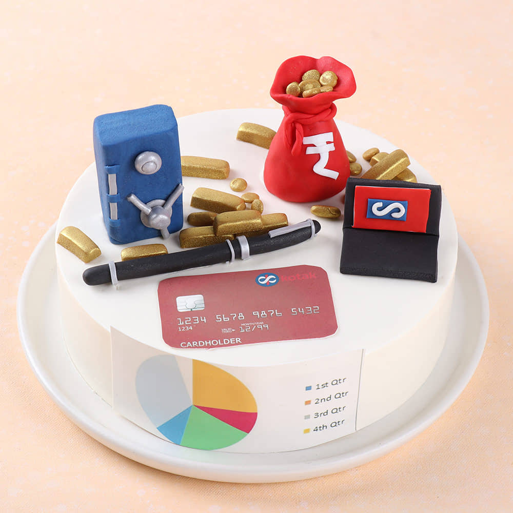 Finance Fun Cake