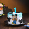 First Birthday Mickey Cake