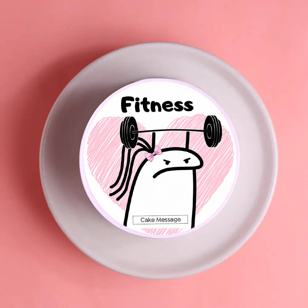Fitness Baddie Bento Cake