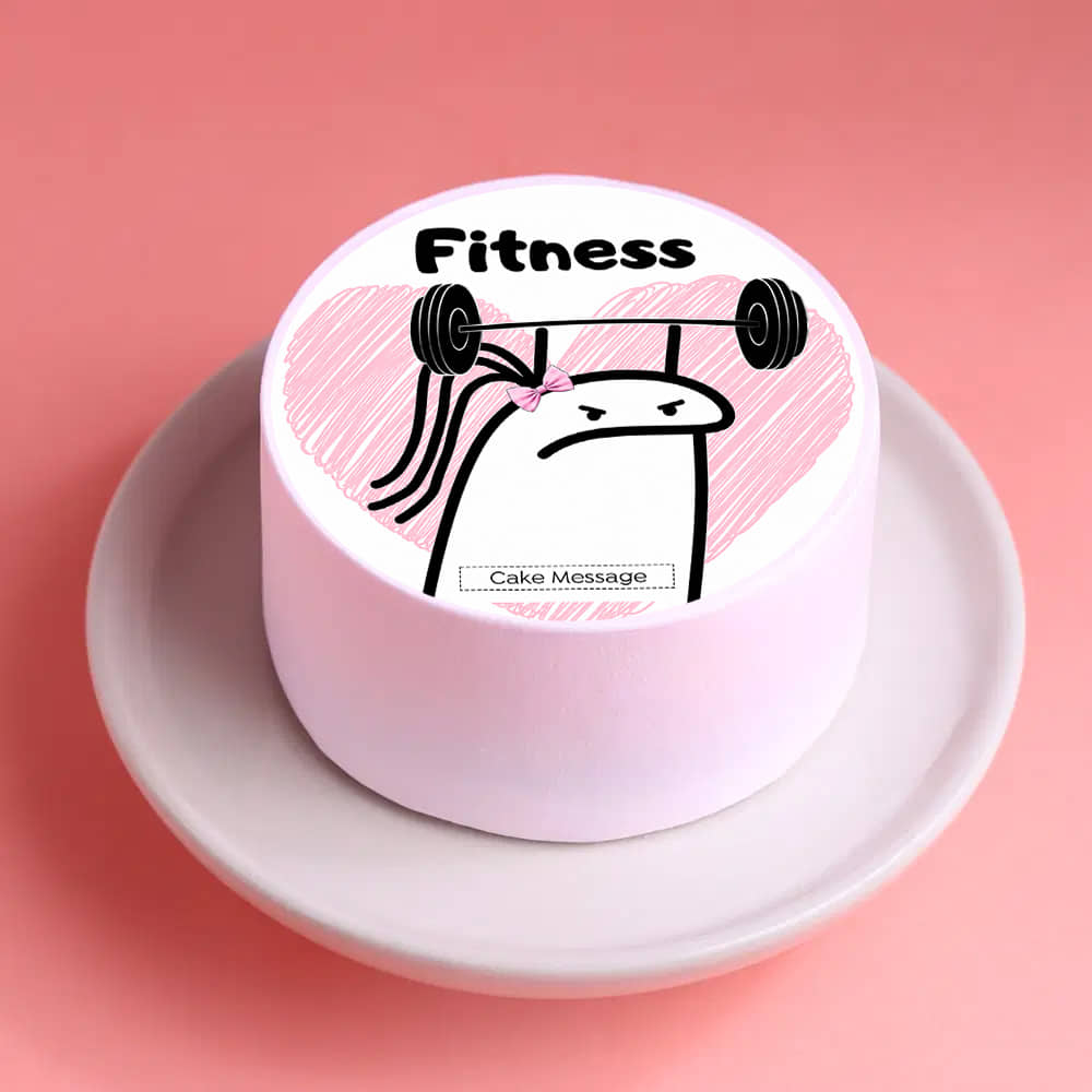 Fitness Baddie Bento Cake