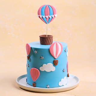 Floating Dreams Balloon Cake