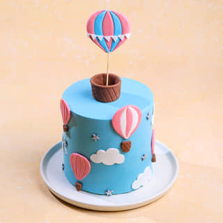 Floating Dreams Balloon Cake Online