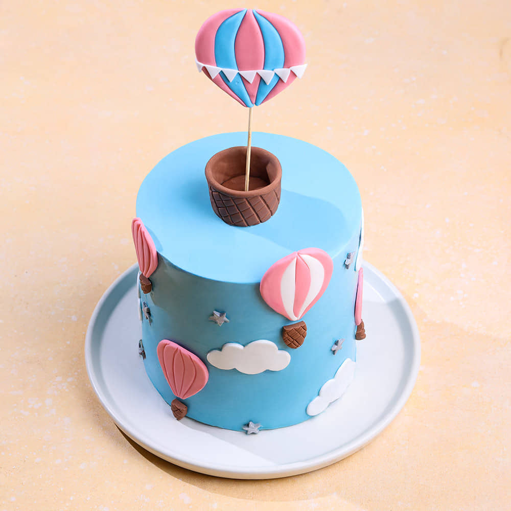 Floating Dreams Balloon Cake