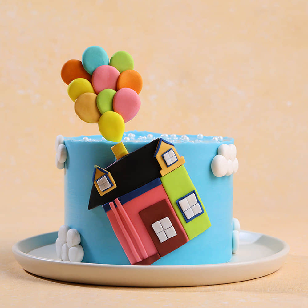 Floating Dreams Balloon Cake