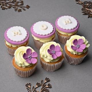 Floral Cupcakes for Mom