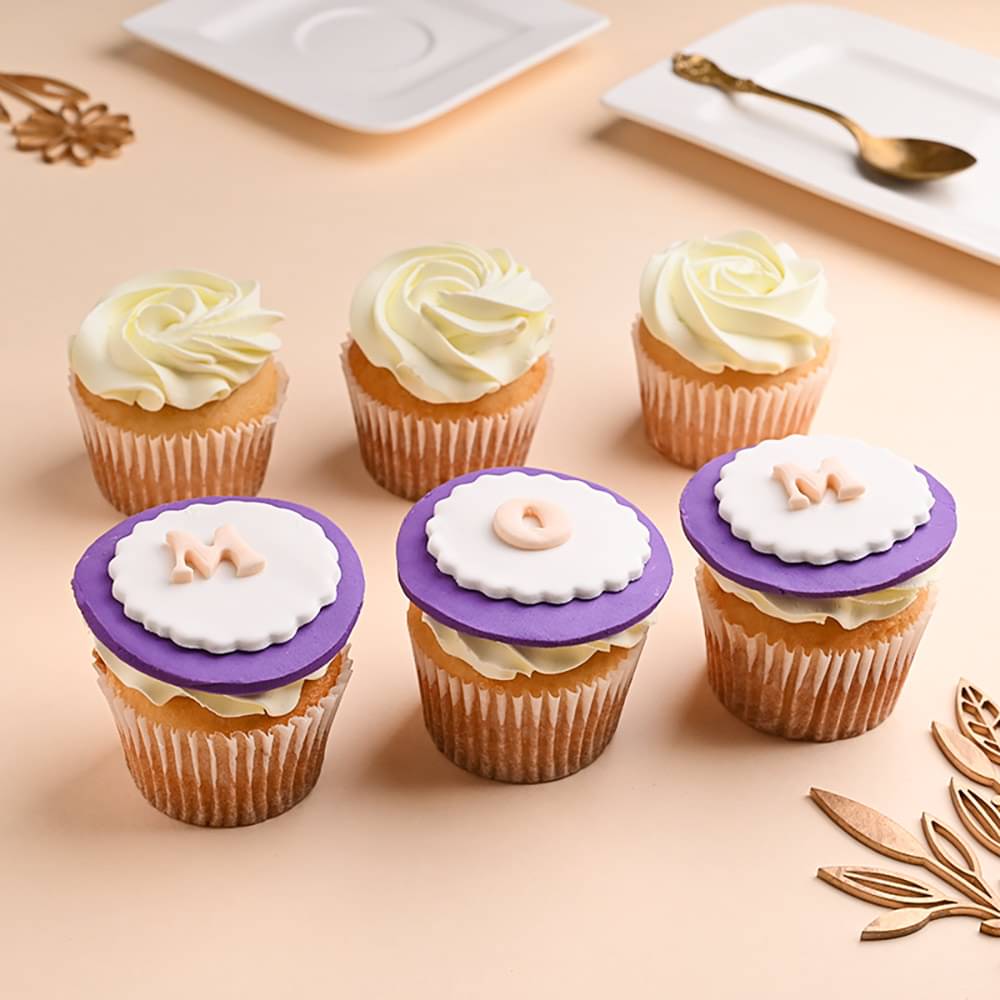 Floral Cupcakes for Mom