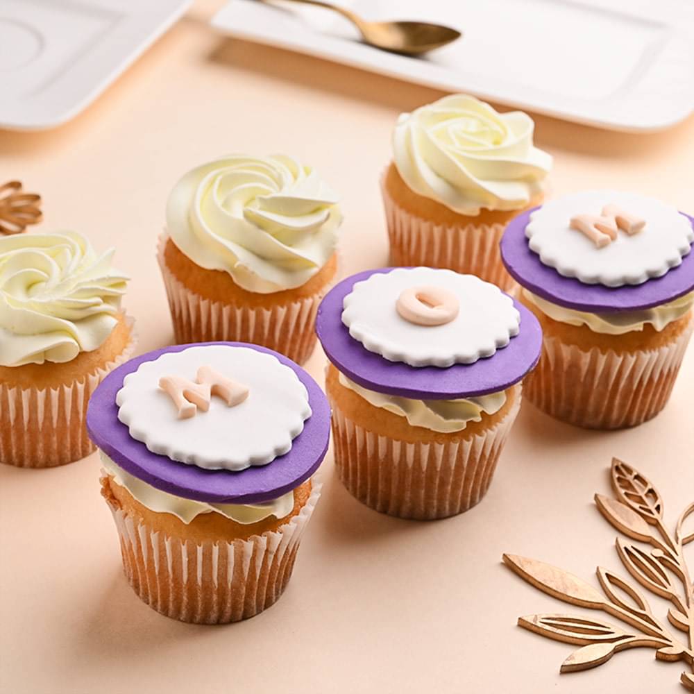Floral Cupcakes for Mom