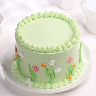 Floral Garden Cake