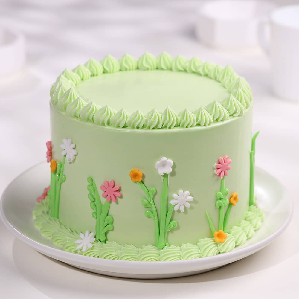 Floral Garden Cake