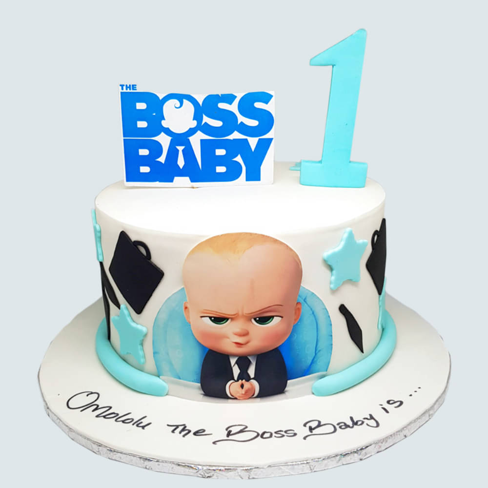 Boss Baby Design Cake By Sugar Daddy's Bakery in Amman | Joi Gifts