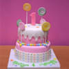 Fondant Candyland Lollypop Cake