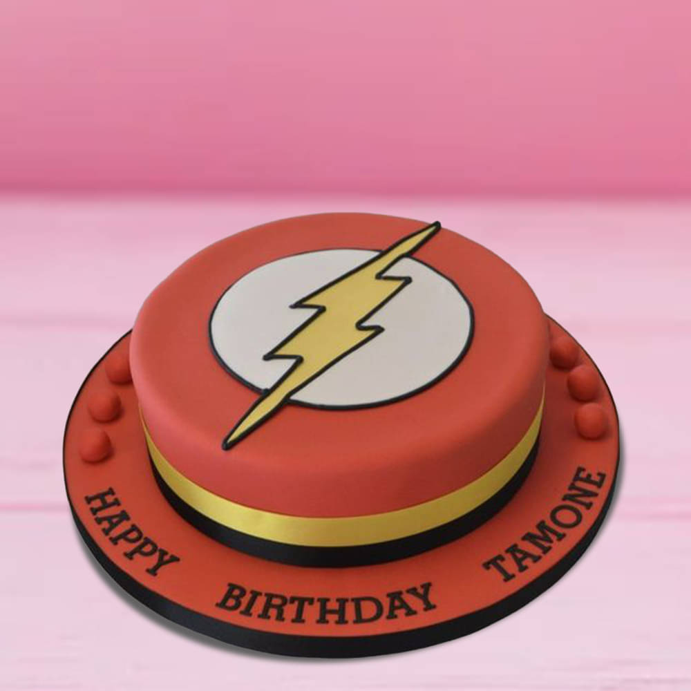 The Flash Cake Topper Edible. | The Cake Fairy Craft