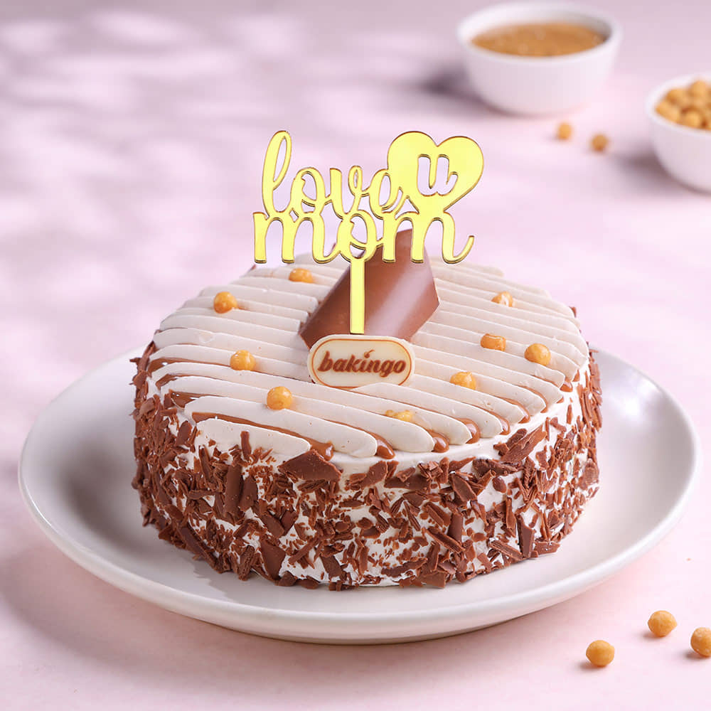 Mothers Day Butterscotch Cake