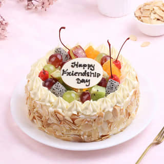 Fresh Fruit Friendship Day Cake Fresh Fruit Friendship Day Cake