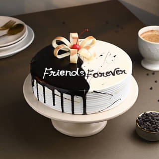 Friends Forever Choco Vanilla Cake