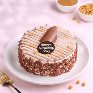 Friendship Day Butterscotch Cake Friendship Day Butterscotch Cake