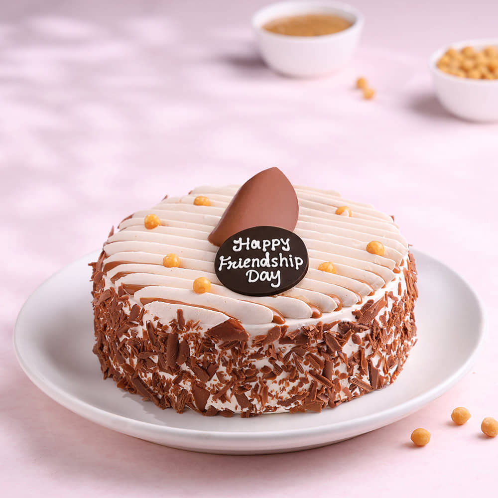 Friendship Day Butterscotch Cake