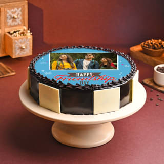 Friendship Day Photo Cake