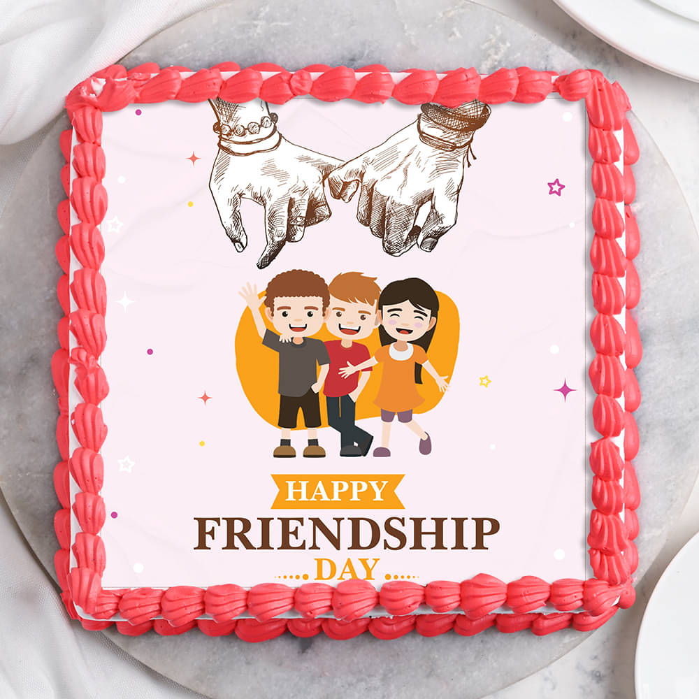 Cherish Your Buddies With Toothsome Cakes on Friendship Day! - Guest  Posting Site India | Best Content Marketing Site- Mediagama.in