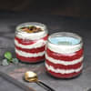 Delightful Red Velvet Jar Cake