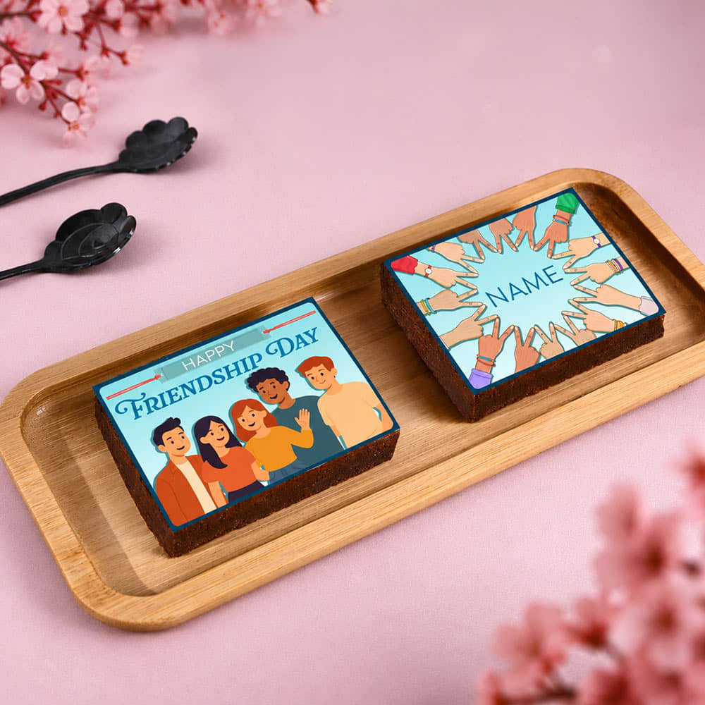 Friendship Day Walunt Brownies Duo Friendship Day Walunt Brownies Duo