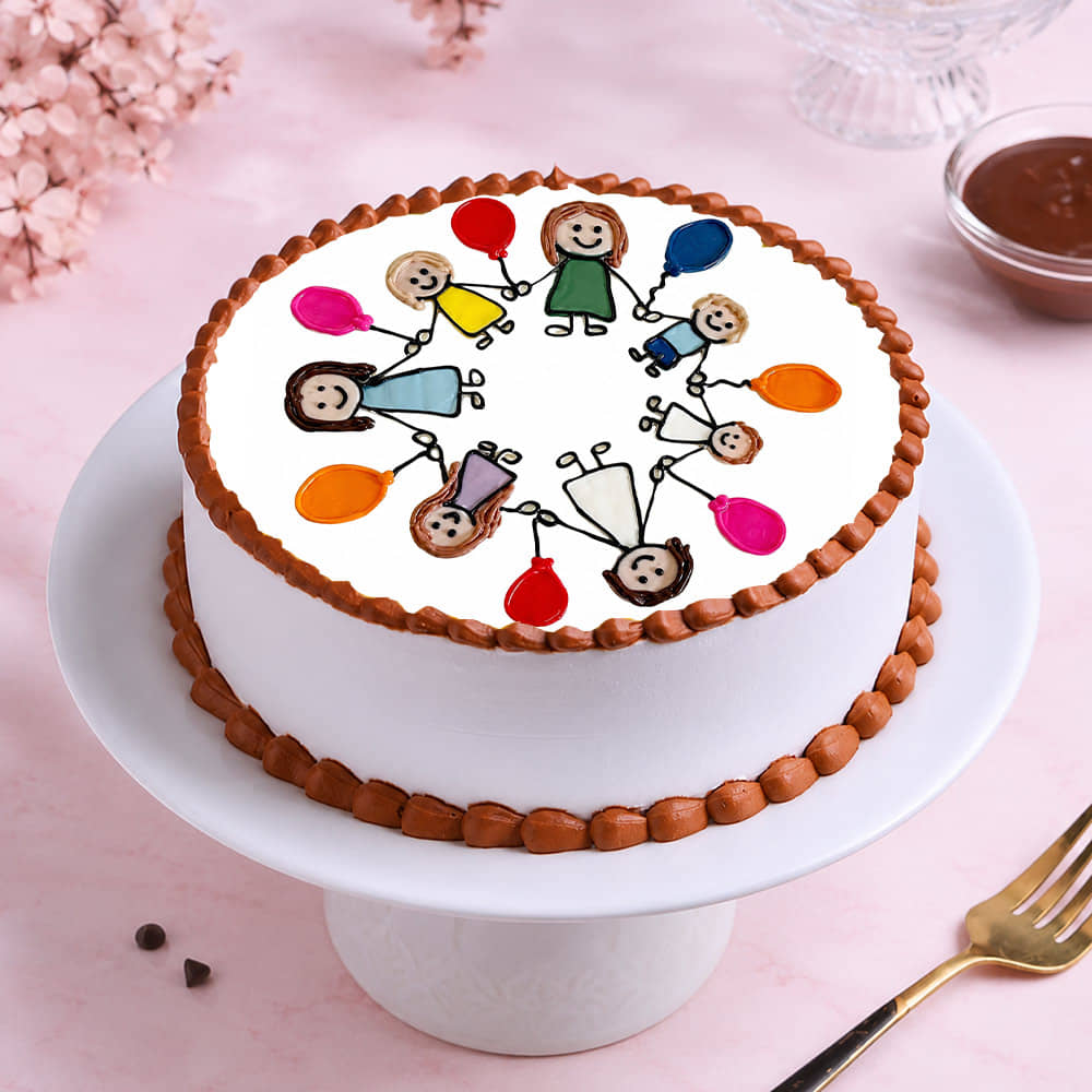 Friendship Doodle Cake