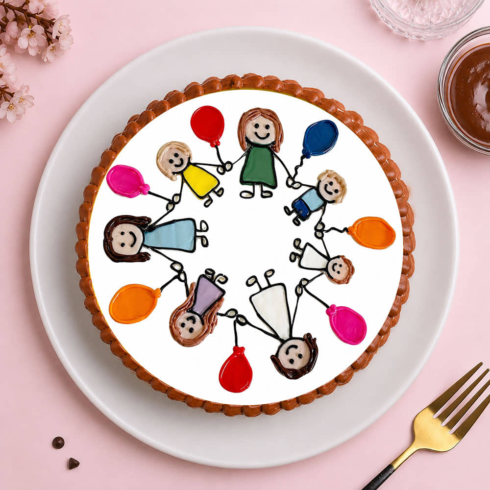 Friendship Doodle Cake