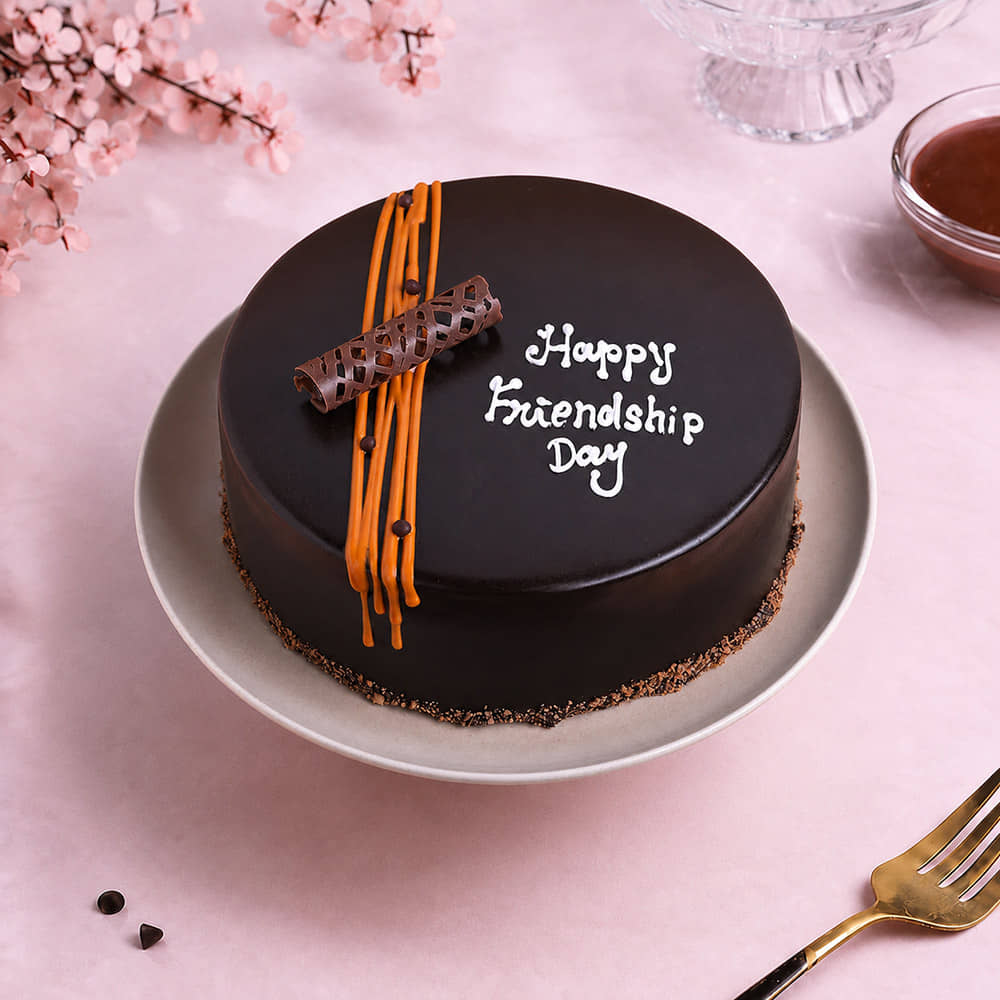 Friendship Day Chocolate Truffle Cake Friendship Day Chocolate Truffle Cake