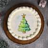 Frosted Christmas Joy Cake