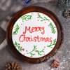 Frosted Merry Christmas Cake