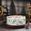 Frosted Merry Christmas Cake