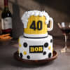 Frothy Fun Beer Theme Cake