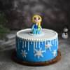 Frozen Elsa Cream Cake