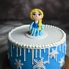 Frozen Elsa Cream Cake