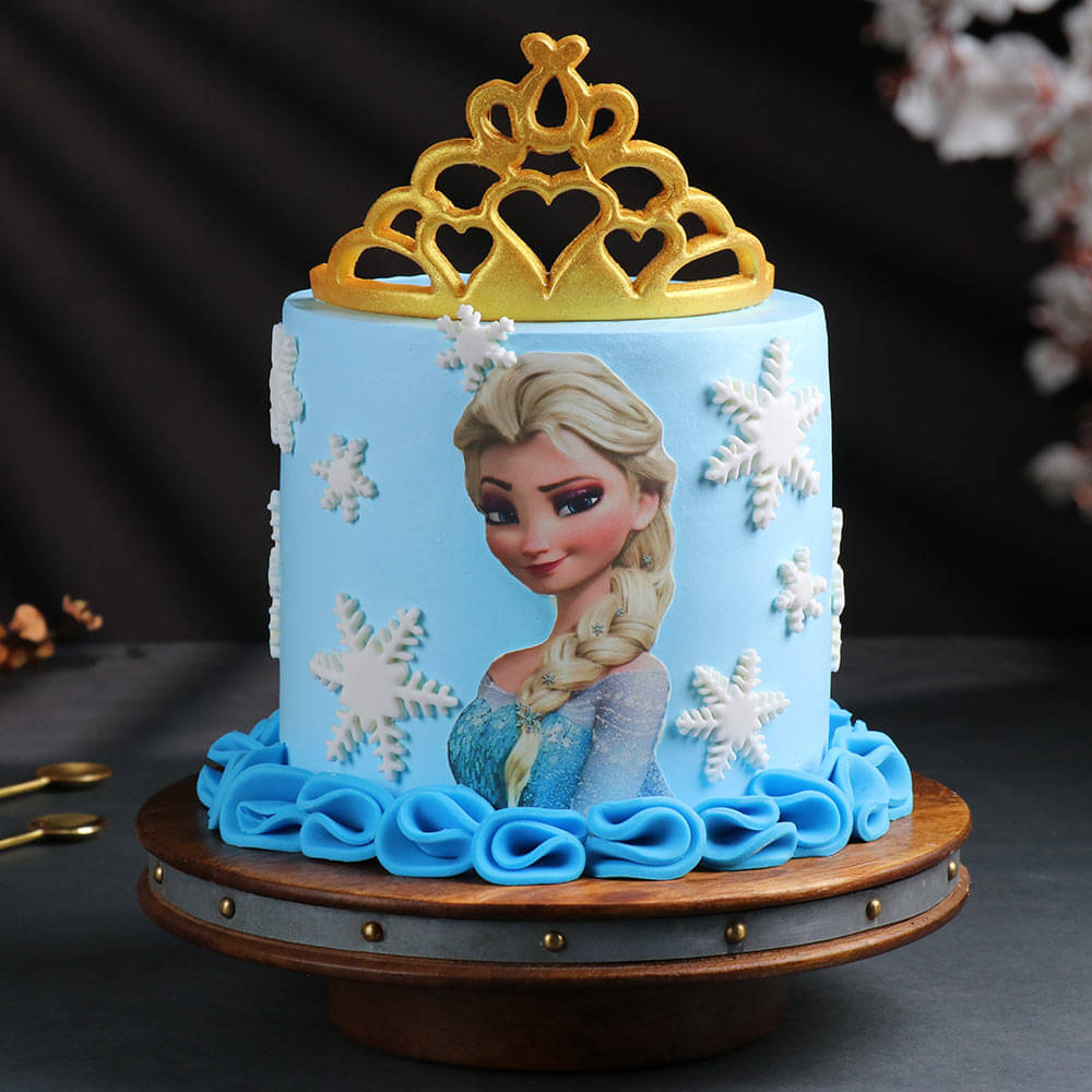 Frozen Princess Cream Cake