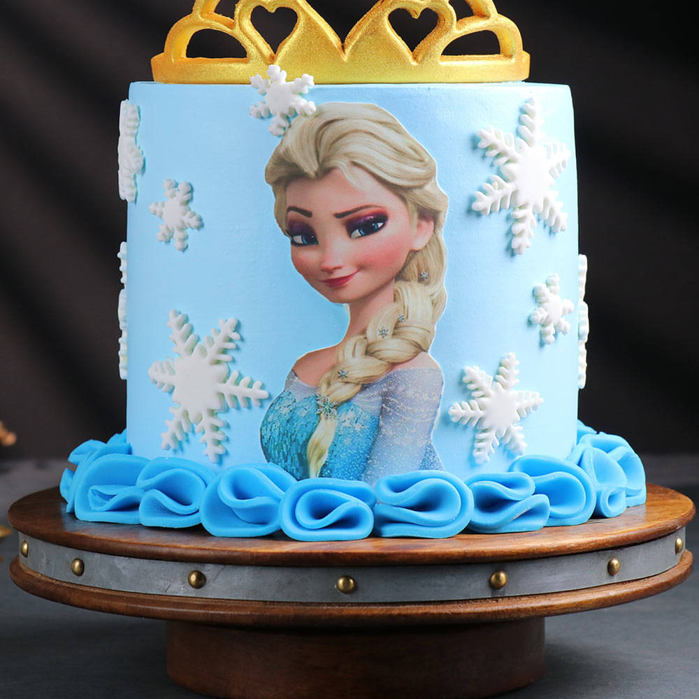 Frozen Princess Cream Cake
