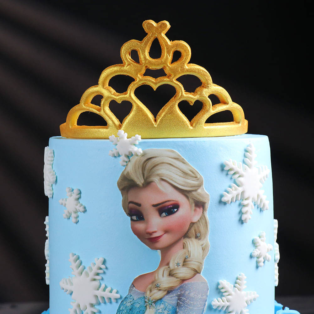 Frozen Princess Cream Cake