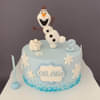 Order Frozen Wonderland Cream Cake Online