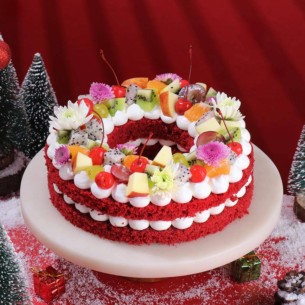 Fruits and Blooms Red Velvet Cake Fruits and Blooms Red Velvet Cake