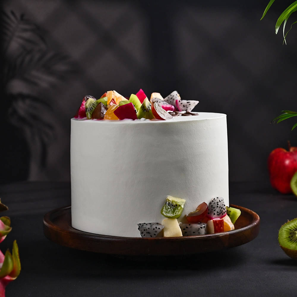 Fruits N Blooms Farewell Cake